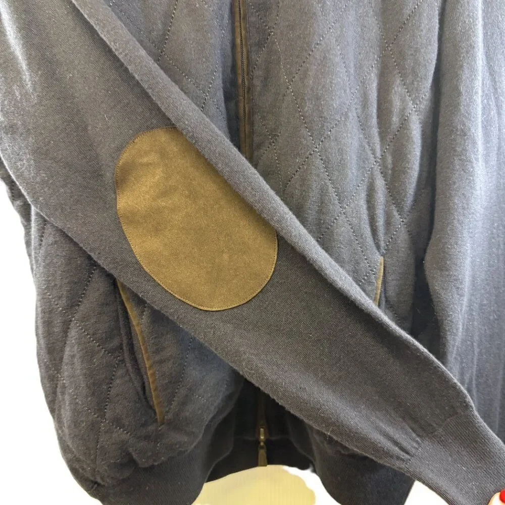 Peter Millar Quilted Jacket  Navy,Size Large